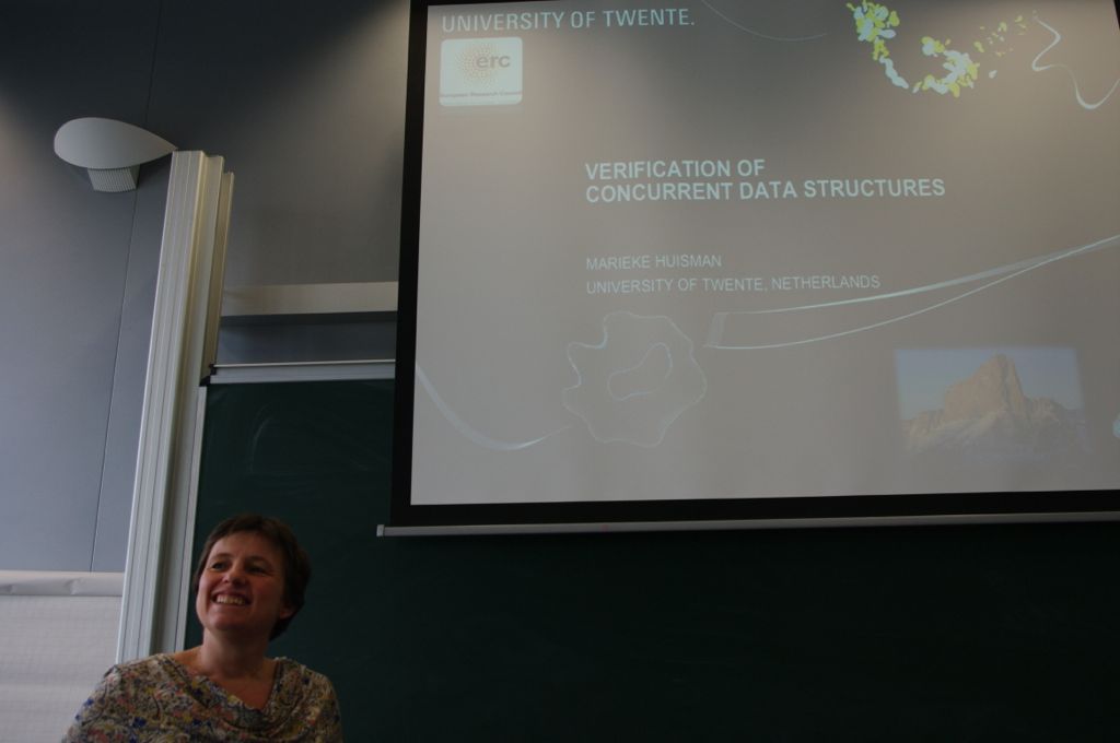 Invited talk by Marieke Huisman
